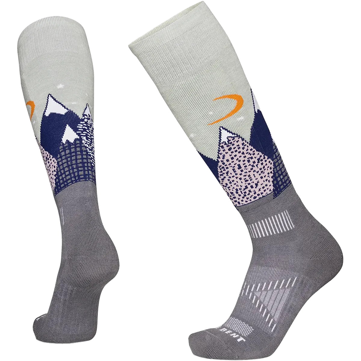 Youth Snowy Mountains Light Cushion Snow Sock Daily Clearance Deal