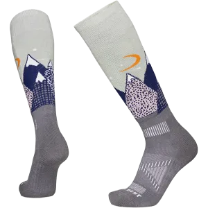 Youth Snowy Mountains Light Cushion Snow Sock Limited Time Hot Deal