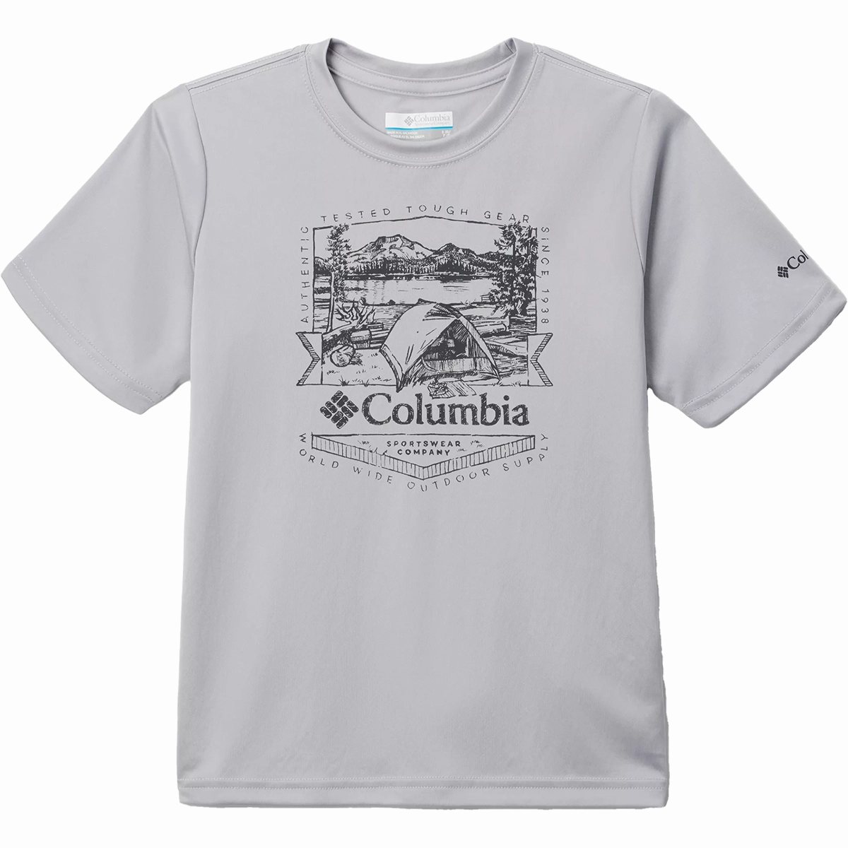 Save Big Online Big Savings Alert Youth Fork Stream Graphic Tee
